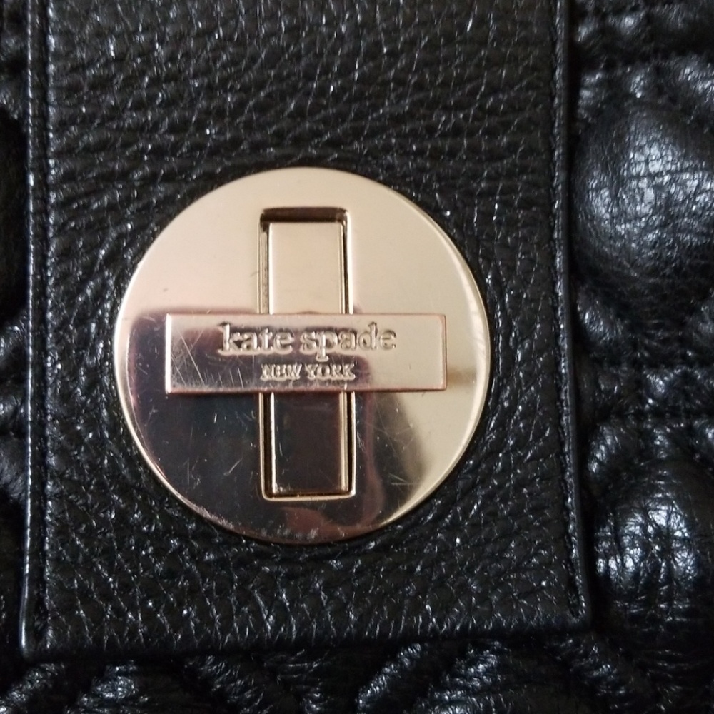 Kate spade black chain shoulder bag